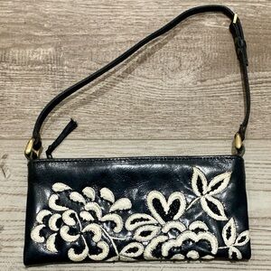 Chan Luu Leather Floral Bag